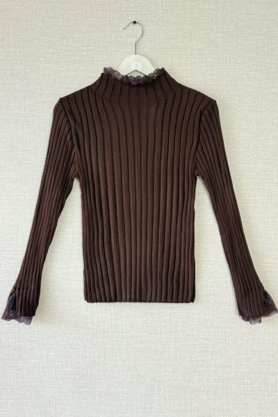 Dantelli Triko Body Kahverengi